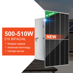 Marwell Mono Solar Panel 500w-510w High Efficiency IP68 Junction Box for 10kW-1GW Solar Power Projects
