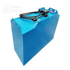 24V Forklift Battery Pack 25.6V 206Ah Tall & Thin Design for Narrow Aisle Trucks LSB Smart LFT Series