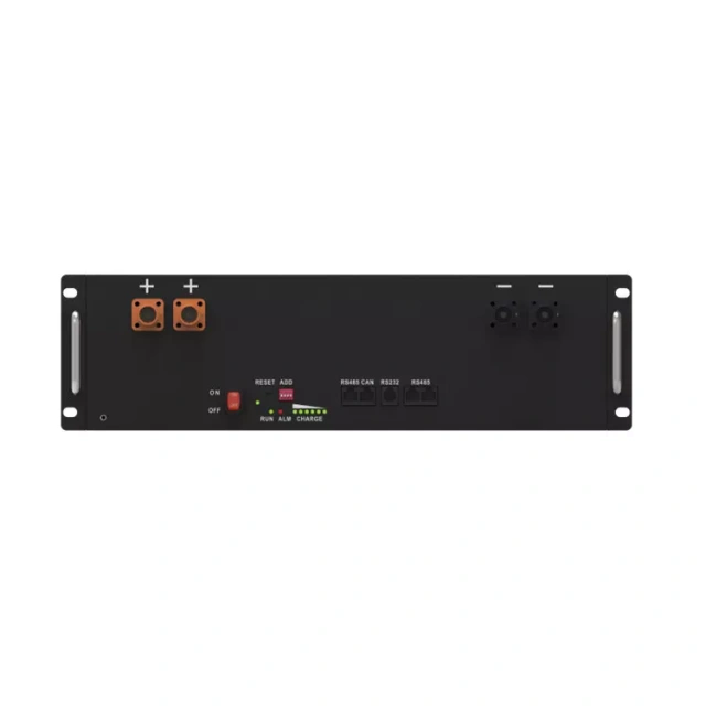 LISUN 51.2V 100Ah 5000W 3U LiFePO4 Battery for Solar Energy Storage System 5kW Lithium Battery Bank