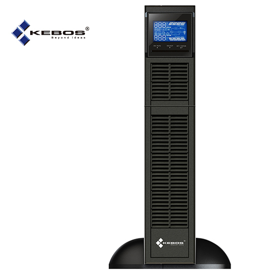 KR11 III 1-10KVA Rack Mount Online UPS True Double-Conversion for Medium-Density Power Protection, Energy Saving ECO Mode, SNMP/USB/RS-232 Communication