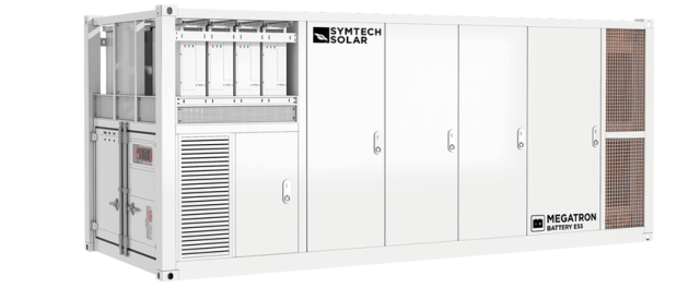 MEGATRON 1.6MW x 3MWh Liquid Cooled BESS 306Ah LFP Cells Frequency Regulation & Peak Shaving for Grid Support Symtech Solar