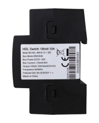 KNX 16CH 10A High Power Switch Actuator | Long Life & Low Power Consumption | Lighting & Electrical Load Control | HDL Automation