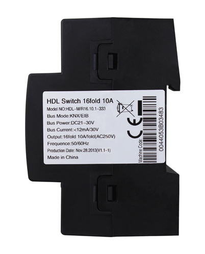 KNX 16CH 10A High Power Switch Actuator | Long Life & Low Power Consumption | Lighting & Electrical Load Control | HDL Automation