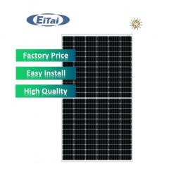 166mm Half Cut 445W 450W 455W PV Module Solar Panel High Efficiency for Commercial and Residential Solar Power Systems
