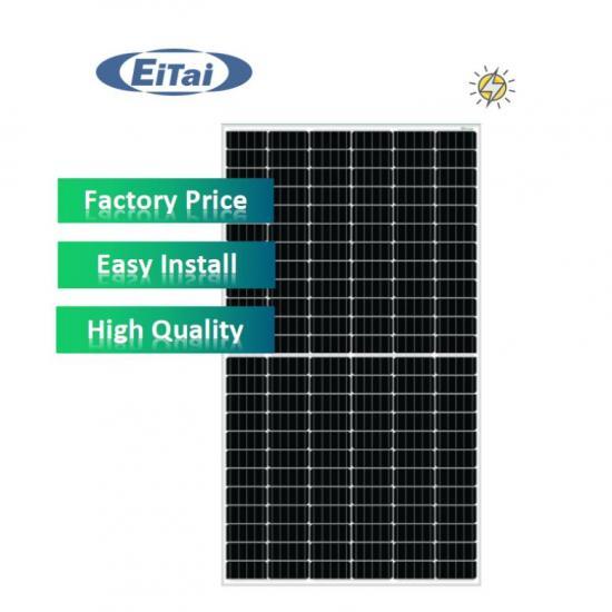 166mm Half Cut 445W 450W 455W PV Module Solar Panel High Efficiency for Commercial and Residential Solar Power Systems