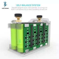 Motorcycle Start Nano Phosphate Lithium Ion Cell 4S2P Battery Pack High CCA 260A Cold Weather Fast Charging Leak-Proof for Racing Dirt Harley Davidson Bikes