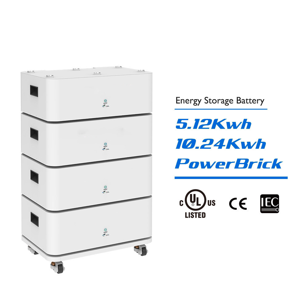 LISUN Solar PowerBrick 5kWh 48V 100Ah Lithium-ion Energy Storage System for Residential and Commercial Solar Applications
