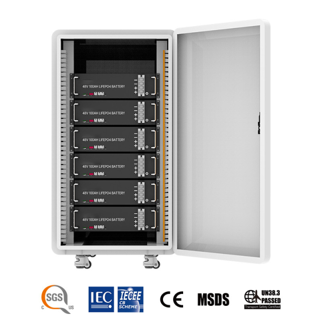 LISUN Energy 28.8kWh Residential Lithium Battery 48V 600Ah IP65 Rated Rack Mount LiFePO4 Battery for Home Energy Storage Systems