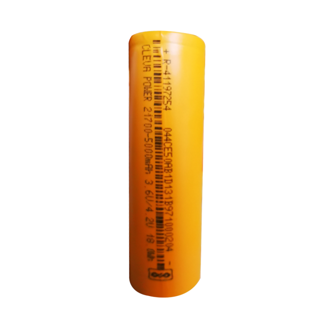 21700 Cylindrical Steel Shell Lithium Battery Cell High Capacity 4000mAh-6000mAh Ebike Electric Vehicle Power Storage Cleva