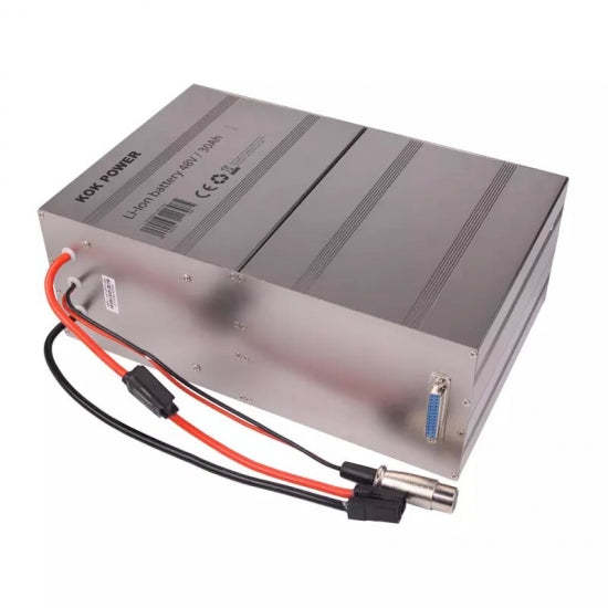 48v 30Ah Silver Scooter Lithium Ion Batteries Pack High Quality Li-ion Cell with BMS for Enhanced Performance Electric Scooter