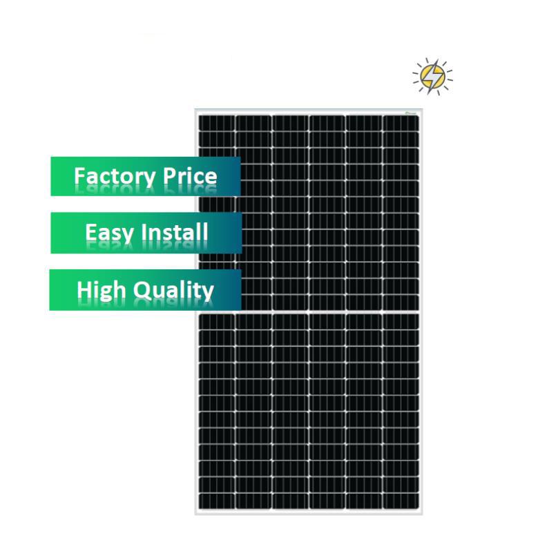 166mm Half Cut 445W 450W 455W PV Module Solar Panel High Efficiency for Commercial and Residential Solar Power Systems