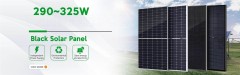 290W~325W Monocrystalline Black Solar Panel High Efficiency Low Degradation Solar Power Generation Yangtze