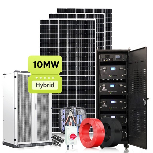 10MW Hybrid Solar System 25-Year Warranty High Efficiency Off-Grid On-Grid Commercial Industrial Application Yangtze Power