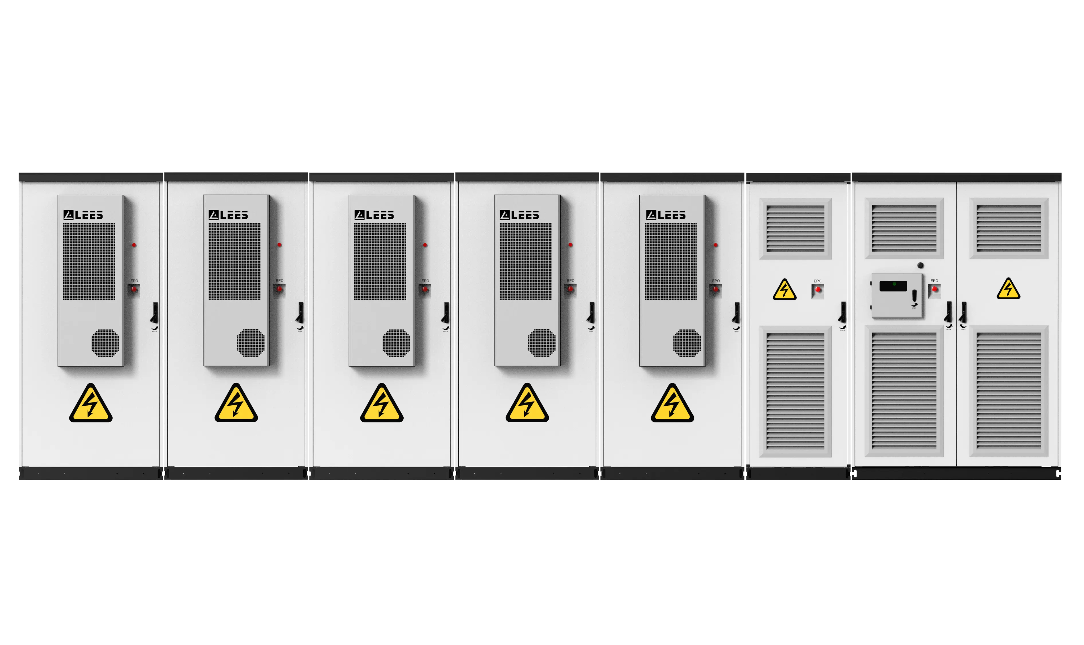 HF48V Series High Frequency Hybrid Solar Inverter 44-60V Input 145V Max Voc Pure Sine Wave Output for Energy Storage Systems LEES