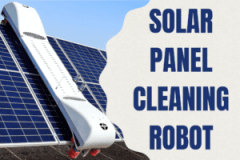 Solar Panel Cleaning Robot Automated Dust Removal System for Residential and Commercial Solar Farms Alily Energy