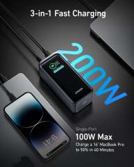 Anker MagGo USB-C Adapter 3-in-1 10Gbps SD TF Card Reader for iPhone 15/16 MacBook iPad Pro Fast Data Transfer