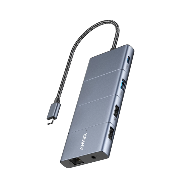 Anker Nano Charger 100W Ultra-Fast Charging Power Adapter with USB-C Cable for MacBook Pro and High-Power Devices