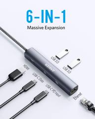 Anker MagGo USB-C Adapter 3-in-1 High-Speed Data Transfer for iPhone 15/16 Series