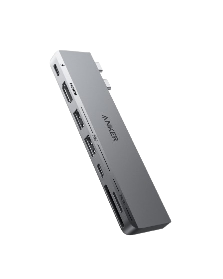 Anker MagGo USB-C Adapter 3-in-1 10Gbps High-Speed Data Transfer for iPhone SD TF Card Reader