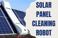 Solar Panel Cleaning Robot Automated Dust Removal System for Residential and Commercial Solar Farms Alily Energy
