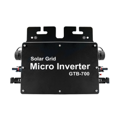 GTB700 Grid-Tied Solar Inverter 700W 20V-50V Input 120V/230V Output for Residential and Commercial PV Systems