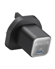 Anker 511 Charger (Nano 3, 30W) Compact GaN Fast Charging Power Adapter for Phones Tablets and Laptops