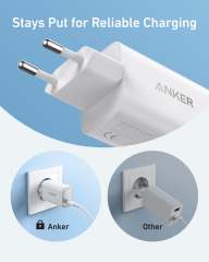 Anker Nano Charger 100W Ultra-Fast Charging Power Adapter with USB-C Cable for MacBook Pro and High-Power Devices