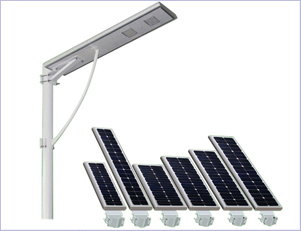 Integrated Solar Street Light with Li-Fe Battery High-Luminance Energy-Saving Lighting Solution for Outdoor Applications