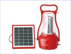 Solar Light and Charger MUL-ST06A 0.75W LED 4V 0.85Ah ABS/PS Material for Outdoor Emergency USB Charging