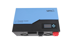 Inverter with Charger 3000W-4000W-5000W-Power Sun-W Pure Sine Wave High Efficiency Energy Saving Low Self-Consumption LCD Display Optional AVR Function for Home and Office Power Backup