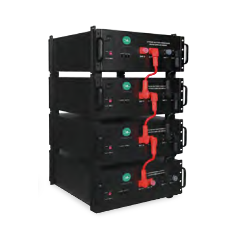 Tower Battery 100Ah 51.2V High-Capacity Solar Energy Storage LiFePO4 Battery
