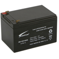 SN-12V12CH High-Energy Density 12V 12Ah Rechargeable Sealed Lead-Acid Battery for UPS Power Systems