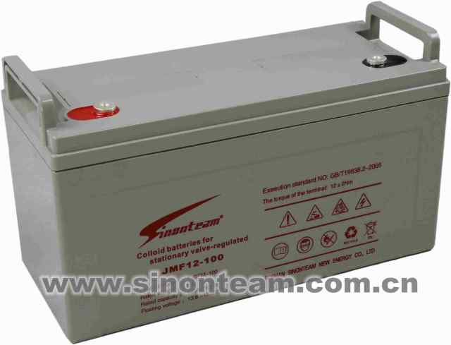 JMF12-100 12V 100Ah Valve Regulated Lead Acid Battery for UPS Communication Systems Medical Equipment Sinonteam