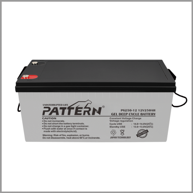 GEL Battery PG250-12 12V 250AH Deep Cycle Long Life for Solar Wind Power Systems