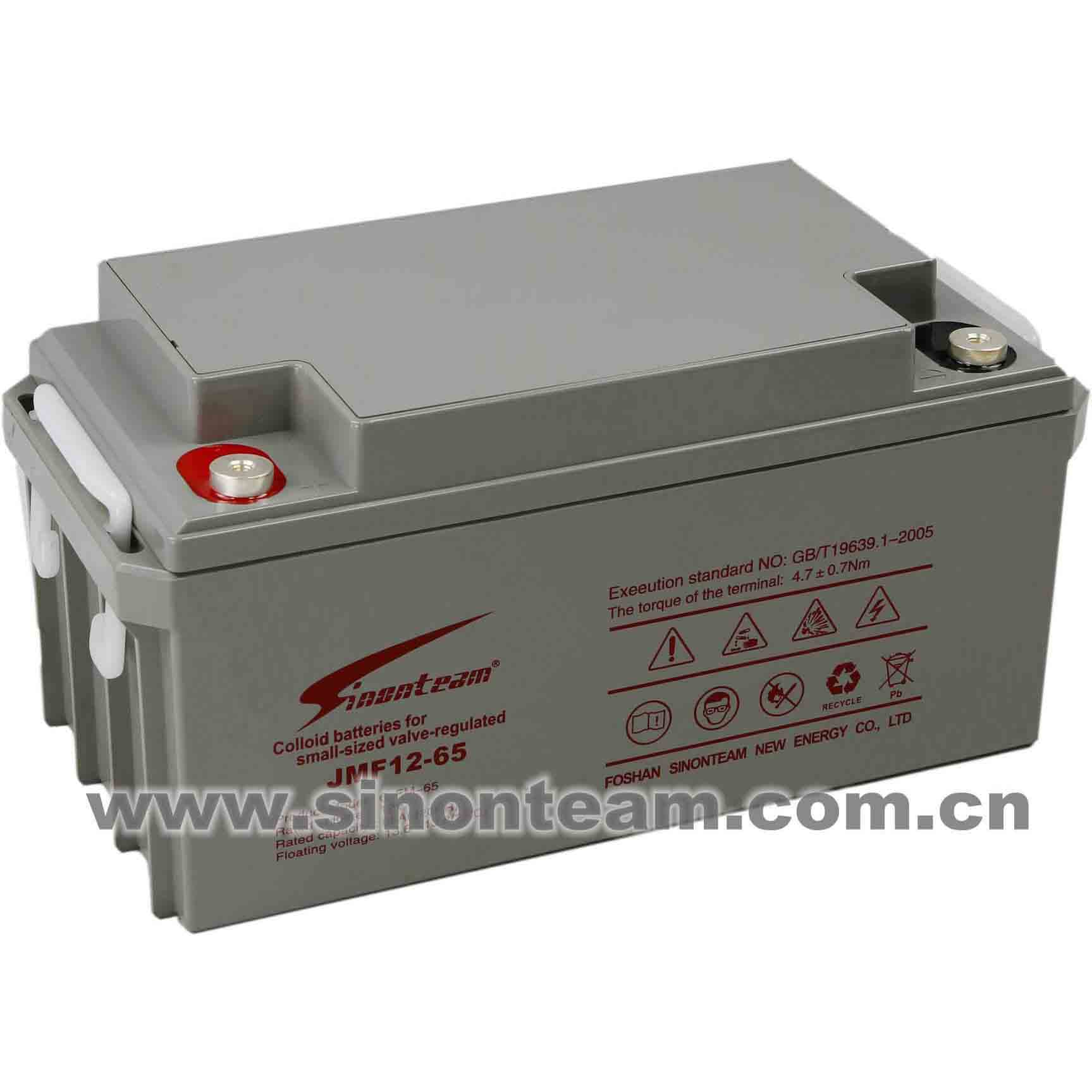 JMF12-65 12V 65Ah Valve Regulated Lead Acid Battery for UPS Power Systems Sinonteam