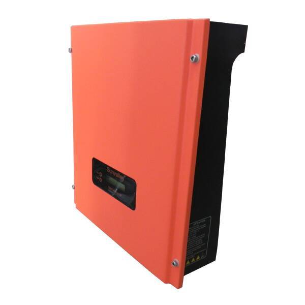 On Grid Solar Inverter 3kW Transformerless 2.5kW-5kW Wide MPPT Voltage Range 97.6% Max Efficiency 580V Max DC Voltage 2 String MPP Trackers Adjustable Power Factor VDE-AR-N 4105 Certified Solartec D 3000