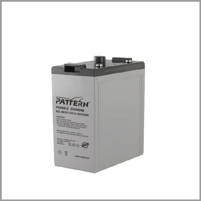 GEL Battery PG600-2 2V 600AH Deep Cycle High Temperature Resistant for Solar Wind UPS Systems