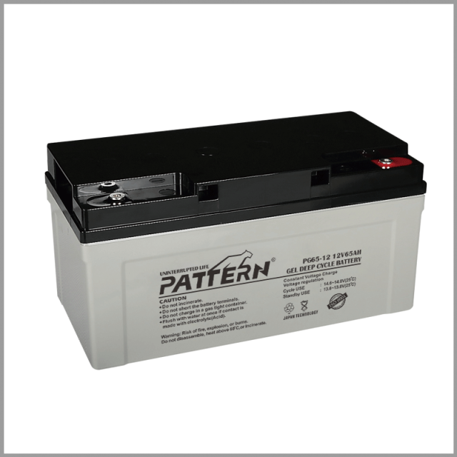 GEL Battery PG65-12 12V 65AH Deep Cycle Long Life Solar Wind Power Storage System