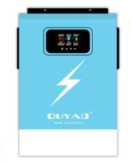 6.2kW On-Grid Off-Grid Solar Hybrid Inverter Pure Sine Wave 6200W High Efficiency PV Inverter with MPPT 450VDC Input for Residential and Commercial Energy Storage Systems