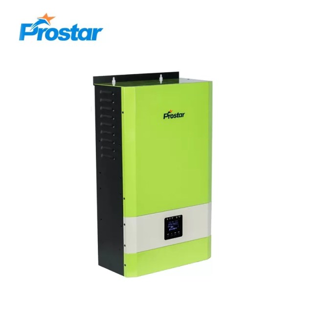 6000W Off-Grid Solar Inverter with 60A MPPT Charger 48VDC 220V/230VAC 50/60Hz for Home and Small Business Energy Storage Prostar
