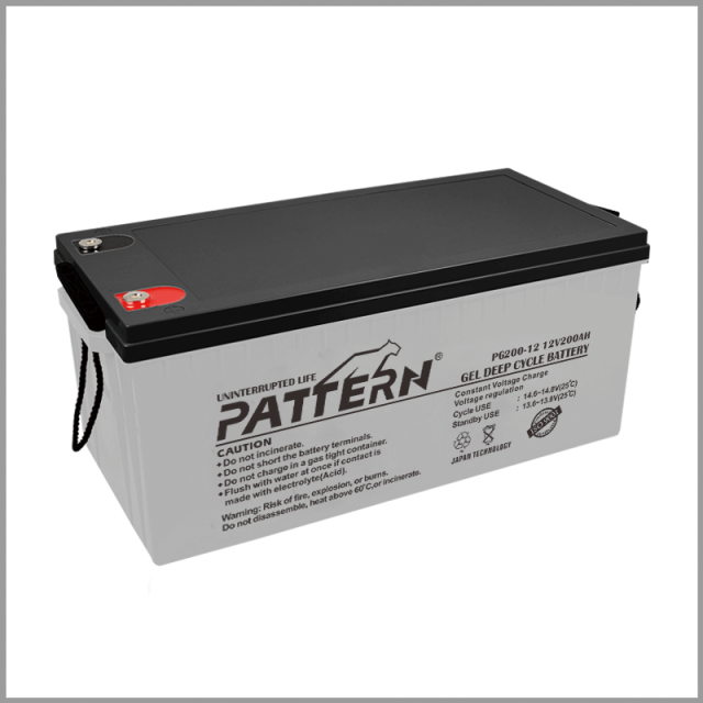 GEL Battery PG200-12 12V 200AH Deep Cycle Solar Wind Power Storage System