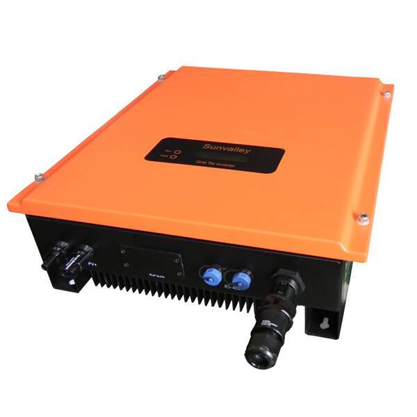 On Grid Solar Inverter 3kW Transformerless 2.5kW-5kW Wide MPPT Voltage Range 97.6% Max Efficiency 580V Max DC Voltage 2 String MPP Trackers Adjustable Power Factor VDE-AR-N 4105 Certified Solartec D 3000