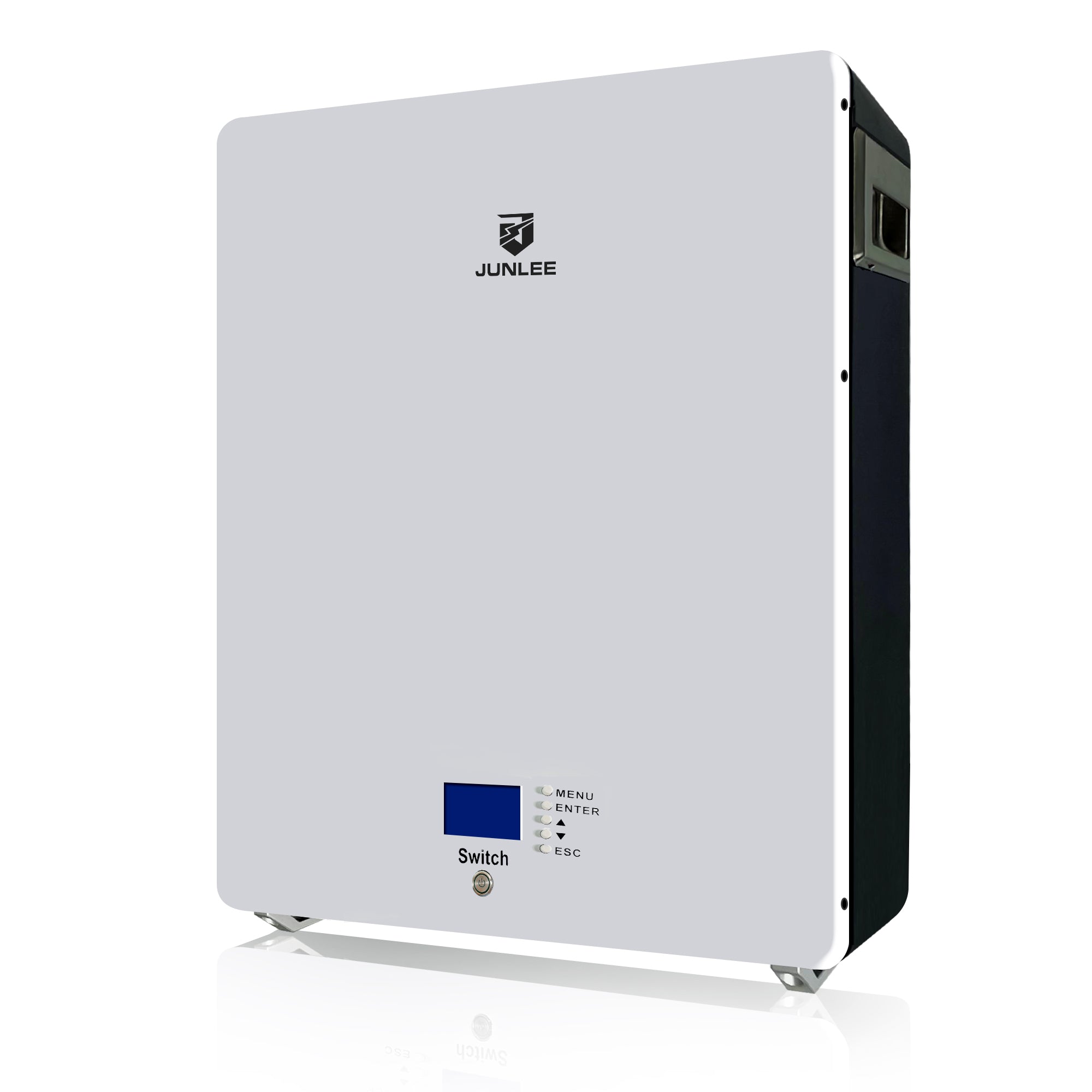 51.2V 100Ah Wall Mount Lithium Iron Battery 5kWh Power Wall 6000 Cycle Times Residential Solar Energy Storage System