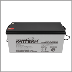 GEL Battery PG250-12 12V 250AH Deep Cycle Long Life for Solar Wind Power Systems