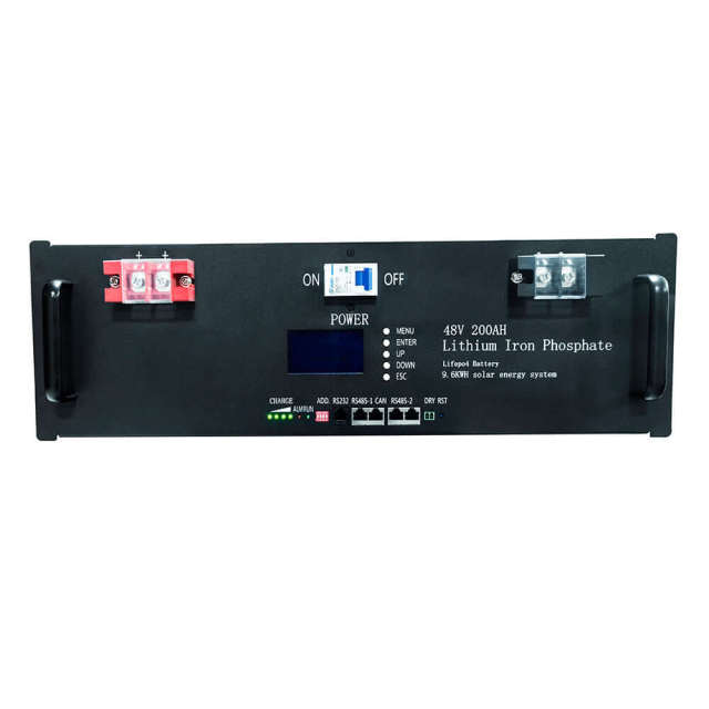 48V 200Ah Lithium Iron Phosphate Battery 10KWH Smart BMS for Solar Storage and Off-Grid Systems