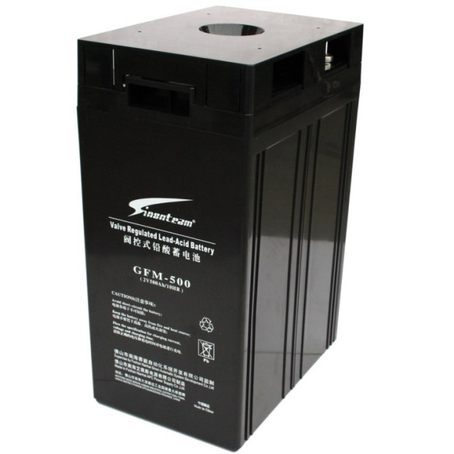 2V-500 Sealed Valve Regulated Lead Acid Battery Maintenance-Free Design for UPS Telecom Power Systems