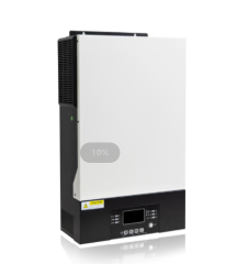 Hybrid Solar Inverter 5kw 3kw Solar Controller Power High Frequency Inverters with MPPT Pure Sine Wave Zero Transfer Time for Server ATM and Mission-Critical Loads