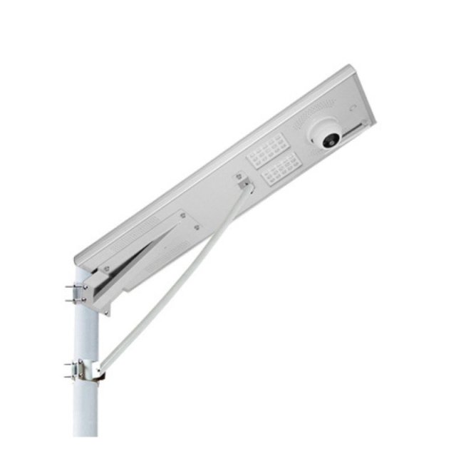 All-in-One Aluminum Solar Street Light with 4G HD CCTV IP65 Outdoor for Government Lighting Projects