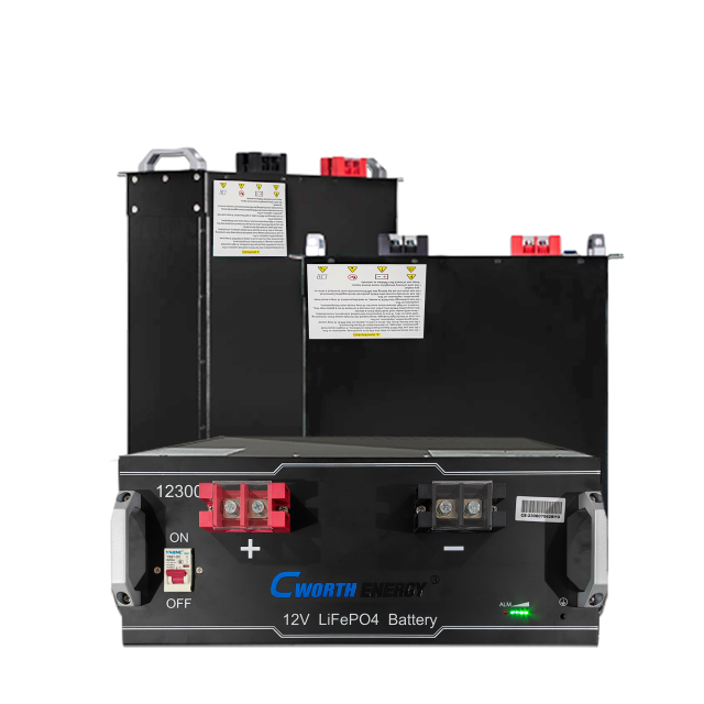 Lithium Battery 12V 3.8KWH Long Life Cycle 6000 Cycles Solar Energy Storage System for Residential and Commercial Use