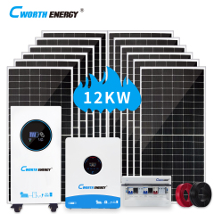 12KW Solar Energy System 12KVA LBF-48400C 20KWH Off-Grid Hybrid Power Supply for Residential Industrial Use